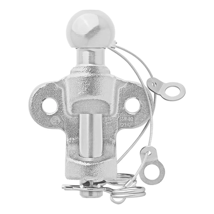 ProPlus Trekhaakkogel D172/S200 Gecombineerde Tweevoudige Uitvoering E - gekeurd Zilver Bumpertrekhaak Koppelingskogel - VCTparts.nl