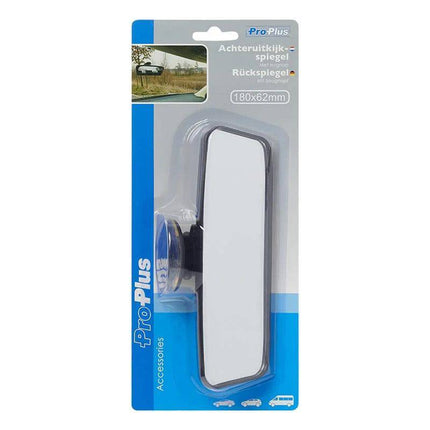ProPlus ProPlus Universele Achteruitkijkspiegel Binnenspiegel 180x62mm met Zuignap PAT Europe 8