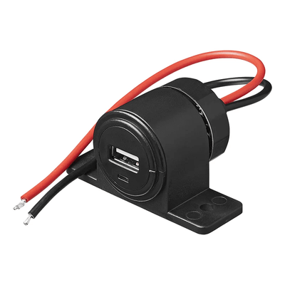 ProPlus USB-Opbouwstekkerdoos Type A 2100mA - 12V/24V Laadcontactdoos voor Voertuigen