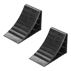 ProPlus ProPlus Wielkeg Wielblok Klem Bandenstopper Rolstopper Incl. Handvat Set 2 stuks Kunststof Zwart PAT Europe 1
