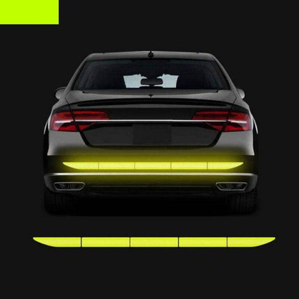 VCTparts Reflector Sticker / Reflecterende Tape Kofferbak Bumper - Geel (set) NORGOS 7