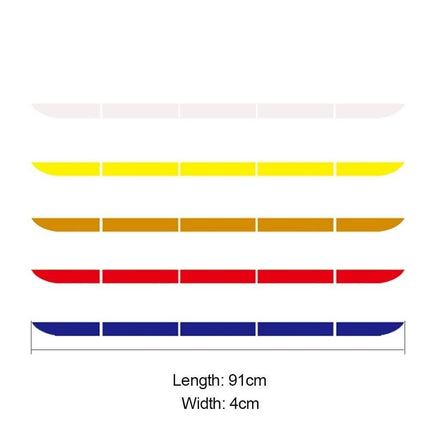 VCTparts Reflector Sticker / Reflecterende Tape Kofferbak - Rood (set) NORGOS 6