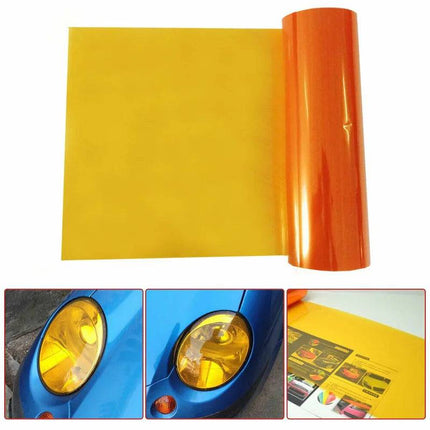 VCTparts Richtingaanwijzer Knipperlicht of Mistlicht Folie - Oranje 30 x 60cm Smoke Tint Vinyl NORGOS 5