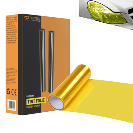 VCTparts Richtingaanwijzer Knipperlicht of Mistlicht Folie - Oranje 30 x 60cm Smoke Tint Vinyl NORGOS 7