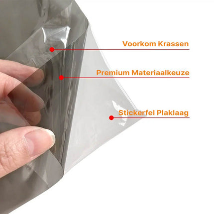 VCTparts Rode Achterlicht Folie Auto – 30x60cm Smoke Tint Wrap Vinyl – Achterlicht Sticker Tuning Film Rood NORGOS 10