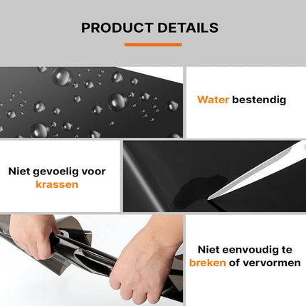 VCTparts Rode Achterlicht Folie Auto – 30x60cm Smoke Tint Wrap Vinyl – Achterlicht Sticker Tuning Film Rood NORGOS 7