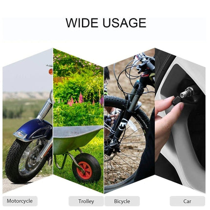 VCTparts Rode Universele Ventieldoppen / Ventieldopjes - Rood (4 stuks) Anti - lek Luchtdicht Roestbescherming [Auto - Motor - Scooter - Fiets] NORGOS 5