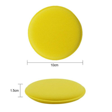 VCTparts Ronde Schuim / Waxspons - Auto Schoonmaak Polijsten Detaillering (10 stuks) NORGOS 2
