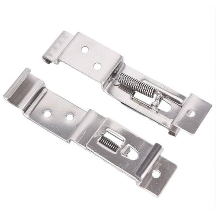 VCTparts RVS Kenteken / Nummerplaat Houders - Frame Beugels Clips Klemmen (set) NORGOS 1