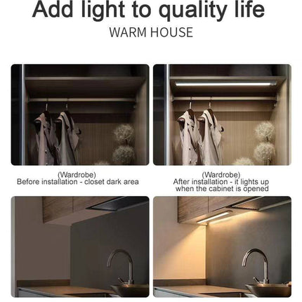 VCTparts Sensor Ledbalk UltraDunne Kastlamp – 40cm Draadloos en Instelbaar NORGOS 9