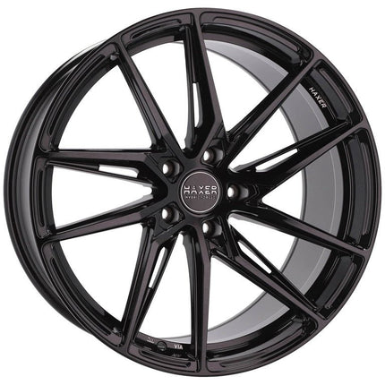 VCTparts Set van 4 Velgen 18 inch 5x112 ET35 66.5 Zwart - Passend voor diverse VAG - en Mercedes - modellen Ladnefelgi 5