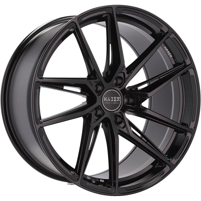 Set van 4 Velgen 18 inch 5x112 ET35 66.5 Zwart - Passend voor diverse VAG - en Mercedes - modellen - VCTparts.nl