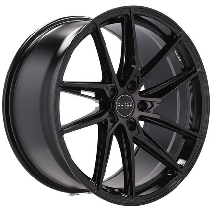 VCTparts Set van 4 Velgen 18 inch 5x112 ET35 66.5 Zwart - Passend voor diverse VAG - en Mercedes - modellen Ladnefelgi 4