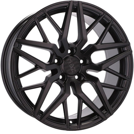 VCTparts Set van 4 Velgen 18 inch 5x120 ET35 72.6 Zwart - Passend voor BMW, Audi, Mercedes Ladnefelgi 6