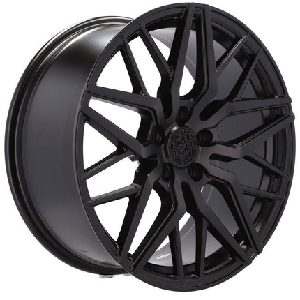 VCTparts Set van 4 Velgen 18 inch 5x120 ET40 72.6 Zwart - Passend voor BMW, Audi, Mercedes Ladnefelgi 5