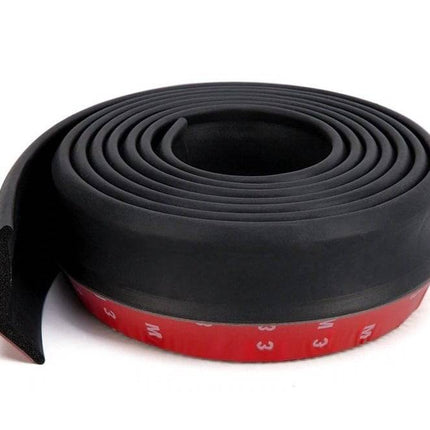 VCTparts Side Skirts Verlaging Strip Bumper Bescherming Lip Rubber Sierstrip (2.5m) Zwart NORGOS 1