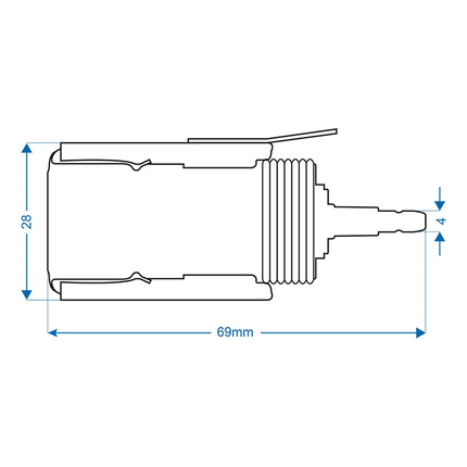VCTparts Sigarettenaansteker Contraplug Autostekker Inbouwdoos 12V 24V Universeel PAT Europe 3
