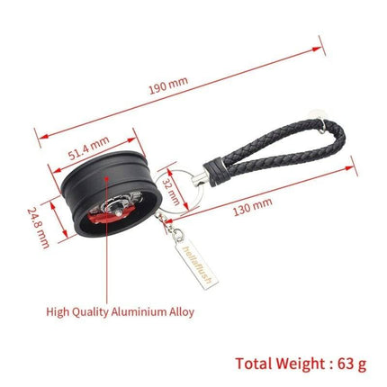 VCTparts Sleutelhanger Velg - Aluminium NORGOS 5