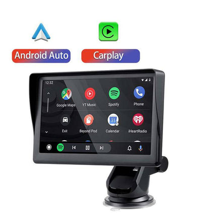 VCTparts Smart Navigatiesysteem Touchscreen Scherm met Zuignap 7inch Scherm [Draadloos Apple Carplay & Android Auto] NORGOS 3