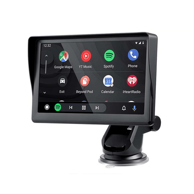 Smart Navigatiesysteem Touchscreen Scherm met Zuignap 7inch Scherm [Draadloos Apple Carplay & Android Auto] - VCTparts.nl