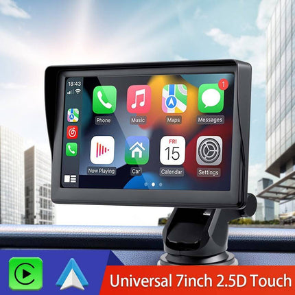 VCTparts Smart Navigatiesysteem Touchscreen Scherm met Zuignap 7inch Scherm [Draadloos Apple Carplay & Android Auto] NORGOS 4