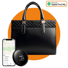 VCTparts Smart Tag Bluetooth/GPS Handtas Tracker – Bescherm je Tas met Tracer Maps en Zoek Mijn App iOS/iPhone – Zwart Mega - Creations 1