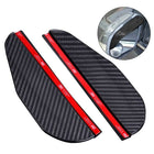 VCTparts Spiegelkap Regenkap Zonneklep Zelfklevend - Carbon Fiber (set) NORGOS 10