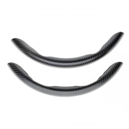 Sportieve Stuurwiel Pads Carbon – Gripverhogers voor Stuurwiel 36 - 38 cm (Set van 2) - VCTparts.nl