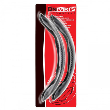 Sportieve Stuurwiel Pads Carbon – Gripverhogers voor Stuurwiel 36 - 38 cm (Set van 2) - VCTparts.nl