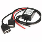 VCTparts Step Down Buck Converter Voedingsmodule 12V naar 5V 3A 15W DC - DC Auto USB - adapter NORGOS 2