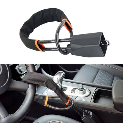 VCTparts Stuurklem Slot Stuurwiel Hangslot Geel - Anti Diefstal Vergrendeling NORGOS 3