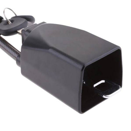 VCTparts Stuurklem Slot Stuurwiel Hangslot Geel - Anti Diefstal Vergrendeling NORGOS 6