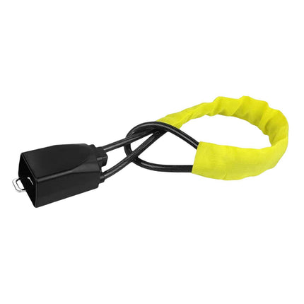 VCTparts Stuurklem Slot Stuurwiel Hangslot Geel - Anti Diefstal Vergrendeling NORGOS 4