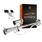 Trein Hoorn Luchthoorn 115dB Claxon Toeter met Compressor - Geschikt voor Auto, Vrachtwagen, Boot en SUV (12V 24V) - VCTparts.nl