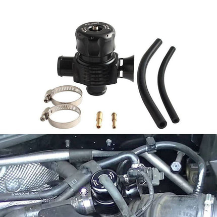 VCTparts Turbo Afblaas Ventiel Blow Off Valve 25mm Dual Port met Hoorn BOV - 1001B Diverter Dump Aluminium Universeel NORGOS 8