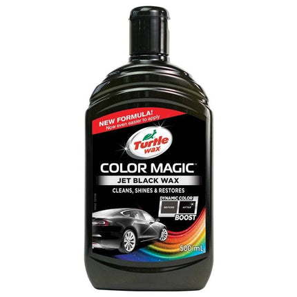 Turtle Wax 52708 Color Magic Jet Black Wax 500ml Zwart - VCTparts.nl