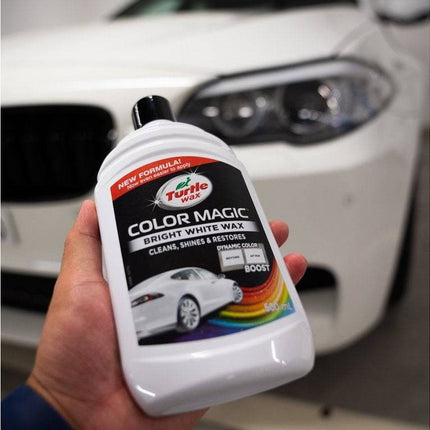 Turtle Wax 52712 Color Magic Bright White Wax 500ml Fel Wit - VCTparts.nl