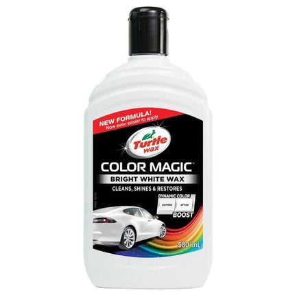 Turtle Wax 52712 Color Magic Bright White Wax 500ml Fel Wit - VCTparts.nl