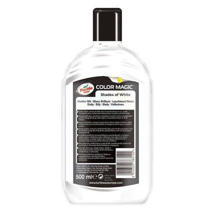 Turtle Wax 52712 Color Magic Bright White Wax 500ml Fel Wit - VCTparts.nl