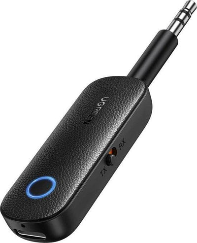 UGREEN Auto Bluetooth 5.0 Auto Transmitter & Receiver met 3.5mm AUX Zwart (Airpods met Playsation 5 Adapter)