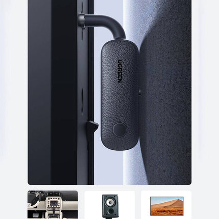 UGREEN UGREEN Auto Bluetooth 5.0 Auto Transmitter & Receiver met 3.5mm AUX Zwart (Airpods met Playsation 5 Adapter) Hurtel 2