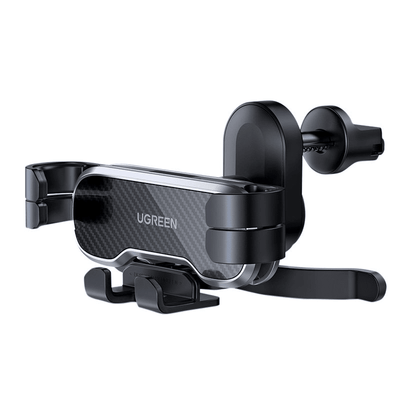 UGREEN Universele Gravity Autohouder Telefoonhouder voor Ventilatierooster (6.5 - 8.0cm) Zwart