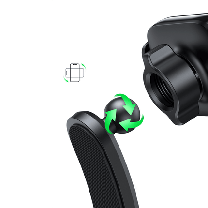 UGREEN UGREEN Universele Klem Autohouder Telefoonhouder met Zuignap Dashboard/Raam (6.6 - 9.5cm) Zwart Hurtel 6