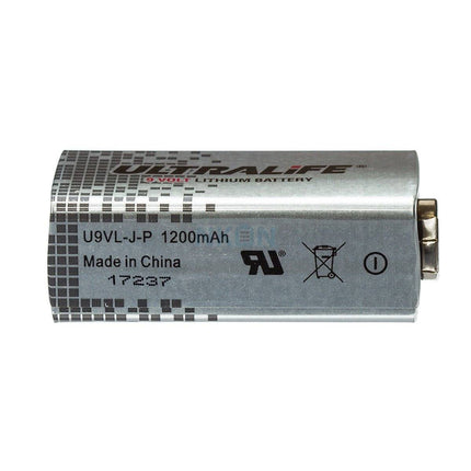 Ultralife 9V Lithium Batterij - 1200mAh Langdurige Energieoplossing voor Rookmelders tot 10 Jaar Levensduur 00740286100116 - VCTparts.nl