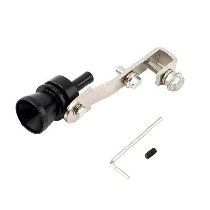 VCTparts Universeel Turbofluitje Uitlaatpijp zwart [Uitlaatfluitje - Exhaust Whistle] NORGOS 5