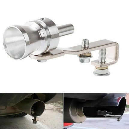 VCTparts Universeel Turbofluitje Uitlaatpijp zwart [Uitlaatfluitje - Exhaust Whistle] NORGOS 2