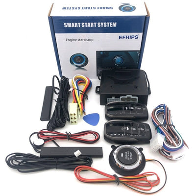 Universele Auto Start Stop Keyless Entry Systeem met 2 Sleutels