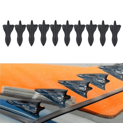 Universele Dak Haaien Vinnen Spoilers Carbon (10x) [Diffuser - Dakspoiler]