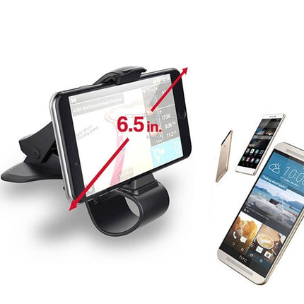VCTparts Universele Dashboard Auto Telefoon Houder Clip Fold Zwart NORGOS 7