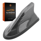 VCTparts Universele Haaienvin Autoradio Antenne Carbon – Stijlvolle AM/FM Antenne voor Auto's met Eenvoudige Installatie NORGOS 1